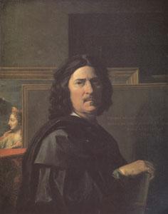 Nicolas Poussin Self Portrait (mk05) oil painting image